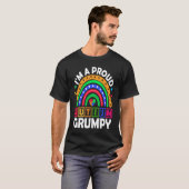 I'm a Proud Autism Grumpy Rainbow Autism Awarenes T-shirt (Voorkant volledig)