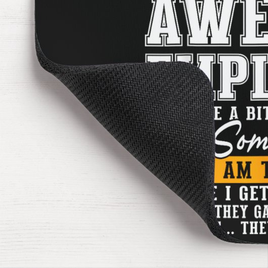 I'm A Proud Boss Of Freaking Awesome Employees Fun Muismat (Hoek)