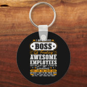 I'm A Proud Boss Of Freaking Awesome Employees Fun Sleutelhanger (Voorkant)