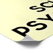 I'm A School Psychologist "Keep Calm" Poster (Coin)