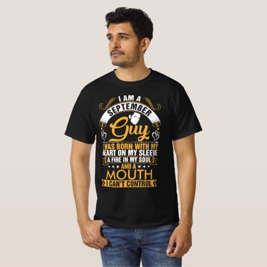 Im A September Guy Tshirt (Devant entier)