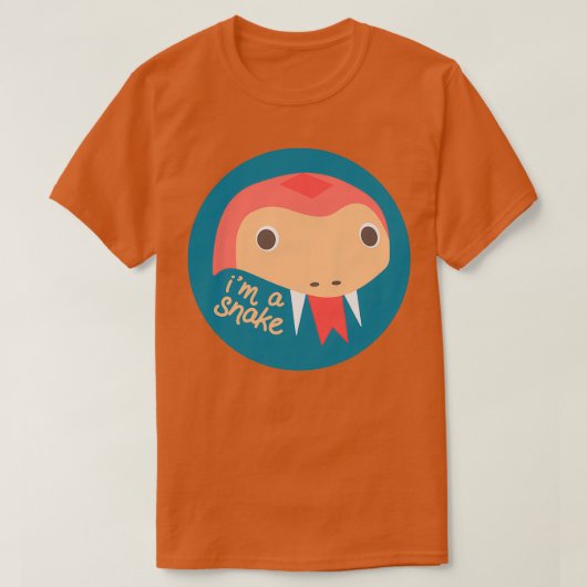 Im a Snake 1 T-shirt (Design voorkant)