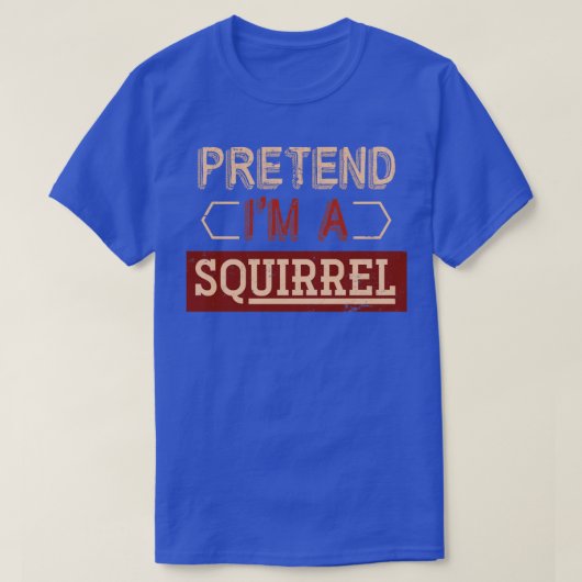 Im A Squirrel vooropstellen T-shirt (Design voorkant)