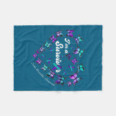 I'm A Survivor Suicide Prevention Awareness Butter Fleece Deken (Voorkant (Horizontaal))