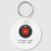I'm Afraid I Can't Do That, Dave - Computer Hal  Sleutelhanger (Voorkant)