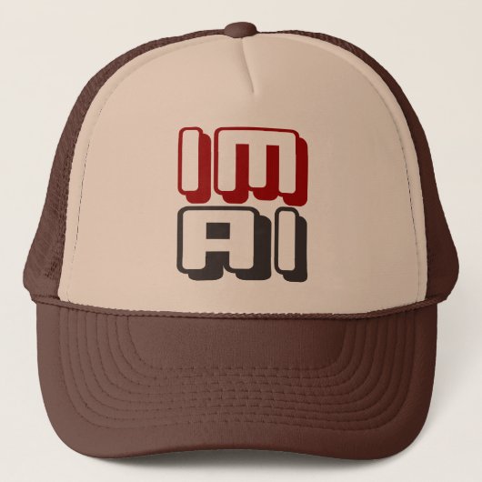 IM AI - Ik ben General Artificial Intelligence, Re Trucker Pet (Voorkant)