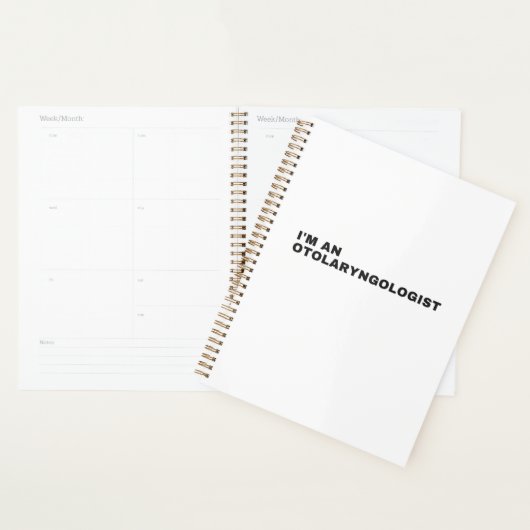 I'M AN OTOLARYNGOLOGIST PLANNER (Display)