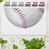 Im Beauful Im Good Baseball Theedoek (Gevouwen)