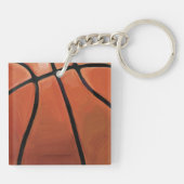 Im Beauful Im Good Basketball Sleutelhanger (Achterkant)