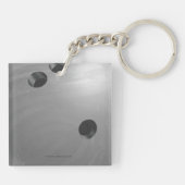 Im Beauful Im Good Bowling Grey Sleutelhanger (Achterkant)