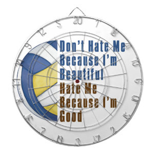 Im Beauful Im Good Volleyball Dartbord