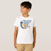 Im Beauful Im Good Volleyball Kinderen Basic Hanes T-shirt (Voorkant volledig)