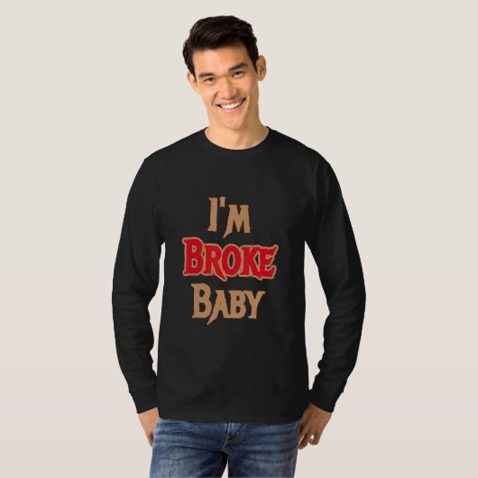 Im Broke Baby Sneaker Match Retro 14 winterized T-shirt (Voorkant volledig)