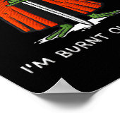 I'm Burnt Out M'lord Funny Knight Frog Meme Boys M Poster (Hoek)