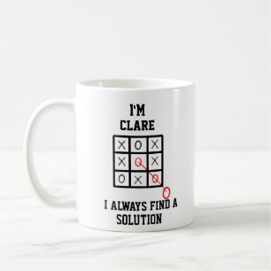 Im Clare Je Trouve Toujours Une Solution Mug