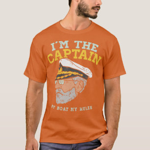 Im de kapitein Mijn boot Mijn regels 1 T-shirt