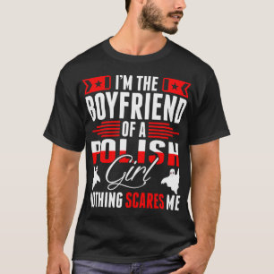 Im de Vriend van een Poolse T-shirt van het Meisje