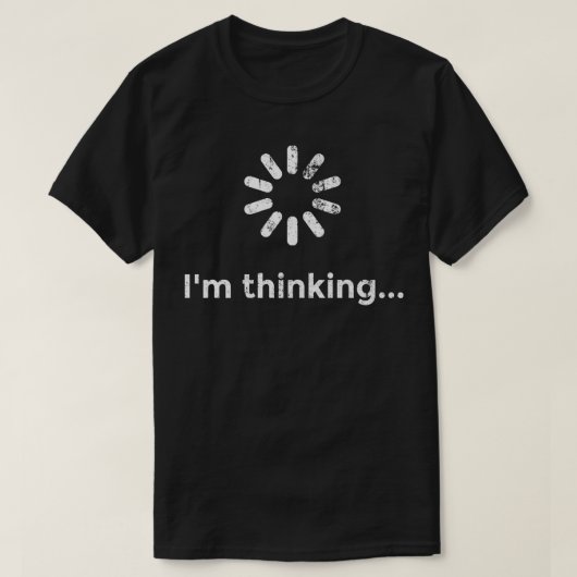 IM Denken Geek Nerd Computer Techie 1 T-shirt (Design voorkant)