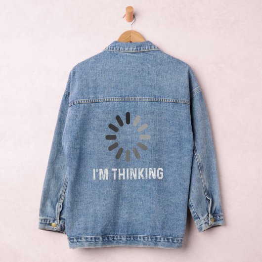 Im die Coder Programmer Admin Developer Softw denk Denim Jacket (Hangar)