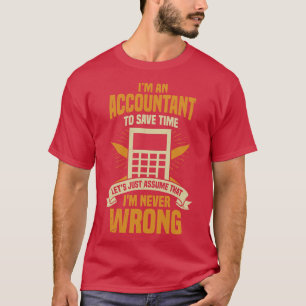 Im een Cpa-cadeau van accountant T-shirt