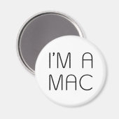 im een mac magneet (Voorkant / Achterkant)