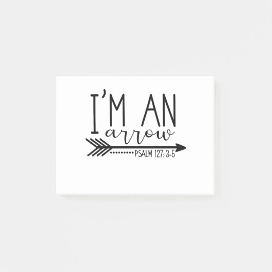 im een pijl post-it® notes (Voorkant)