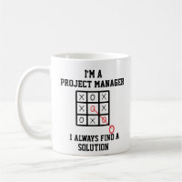 Im een projectmanager ik vind altijd een Mok van d