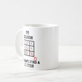Im Ellison Je Trouve Toujours Une Solution Mug (Devant gauche)