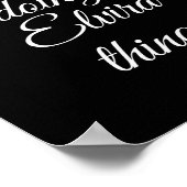 I'm Elvira Doing Elvira Things Funny Birthday Name Poster (Hoek)