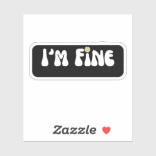 IM fijne retro Sticker
