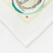 I'm Fine Help Depression Anxiety Mental Health Awa Fleece Deken (Hoek)