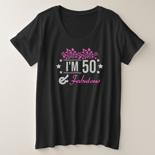 im fleuri 50 ans et dire fabuleux (Design devant)