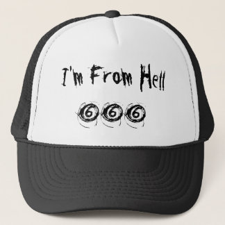I'm From Hell 666 Trucker Pet
