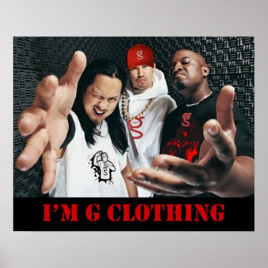 I'm G Clothing - Poster (Devant)