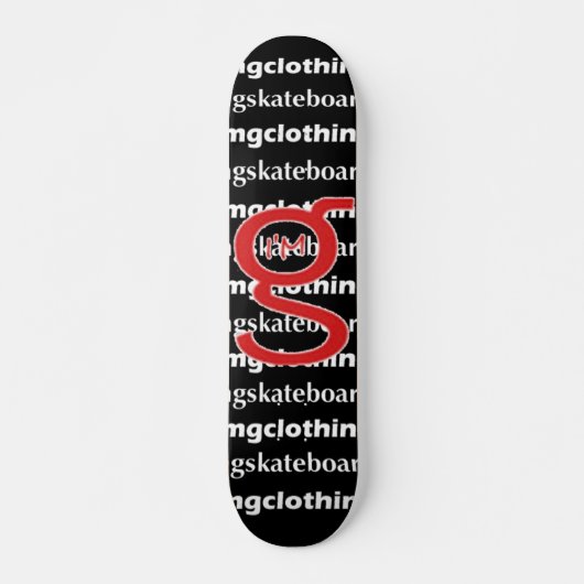 I'm G Skateboard - Red Logo (Devant)