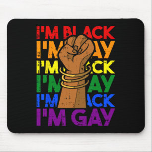 IM Gay Black Geschiedenis Maand Mannen Vrouwen Pow Muismat