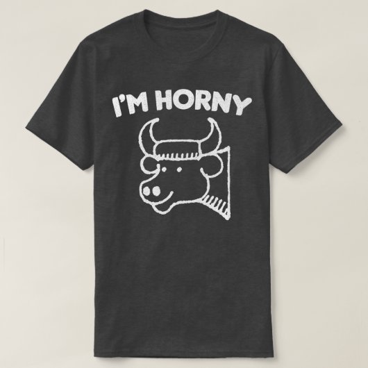 Im Geile Funny Quote Design T-shirt (Design voorkant)