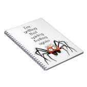 i'm getting that spidey feeling again  notitieboek (Rechterzijde)