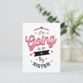 I'm going to be a big aankondigingskaart (Staand voorkant)