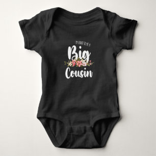 Im Going To Be A Big Cousin Romper