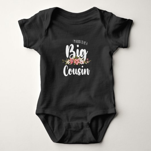 Im Going To Be A Big Cousin Romper (Voorkant)
