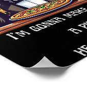 Im Gonna Make Him A Zza He Can't Refuse Poster (Hoek)