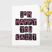 I'm happy you exist kaart (Gele Bloem)