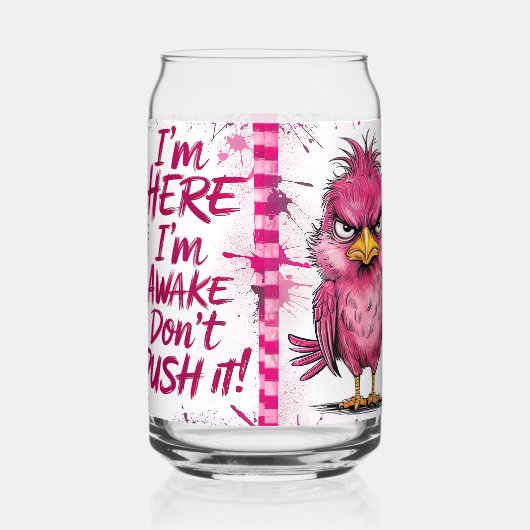 I'm Here I'm Awake Don't Push It Wrap (Droite)