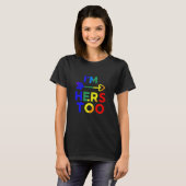 Im Hers Too LGBT Pride Rainbow Support T-shirt (Voorkant volledig)