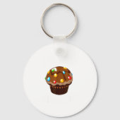 Im His Cupcake Im Her Studmuffin Valentine Matchin Sleutelhanger (Voorkant)