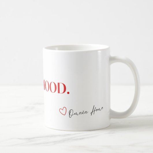 I'm in a Mood Mug | Funny Minimalist Coffee Cup (Droite)