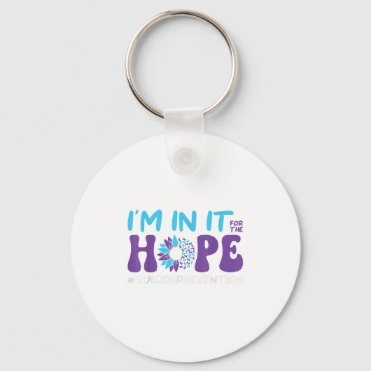 I'm In It For The Hope Suicide Prevention, Mental Sleutelhanger (Voorkant)