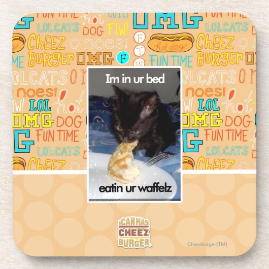 Im in ons bed drankjes onderzetter (Voorkant)