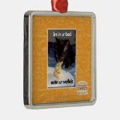 Im in ons bed metalen ornament (Rechts)